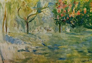 Avenue Du Bois De Boulogne In Spring — Berthe Morisot