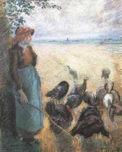 La Ragazza Turchina — Camille Pissarro