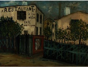 A Corner Of Montmartre — Maurice Utrillo