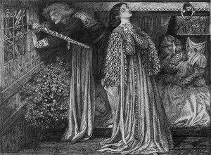 Sir Launcelot In The Queen S Chamber — Dante Gabriel Rossetti