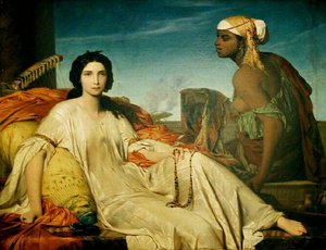 Esther À L'odalisque Esther (autre Titre) — François Léon Benouville