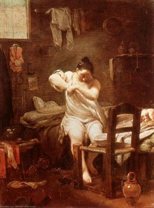 The Flea — Giuseppe Maria Crespi