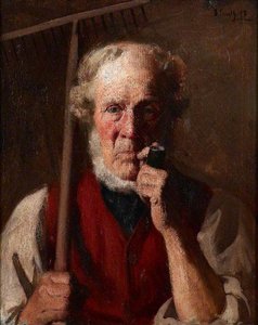 Gardener With A Pipe — Frederick William Elwell