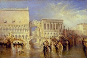 Venezia, Il Ponte Dei Sospiri — J.m.w. Turner