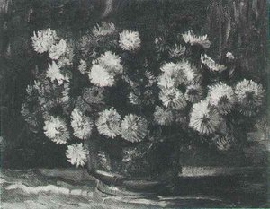 Ван Гог. Миска С Хризантемами — Vincent Willem Van Gogh
