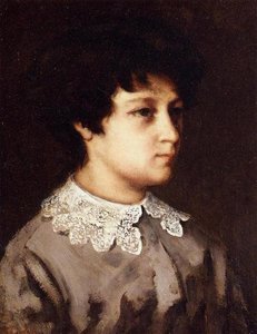 Portrét Dívky Ze Salins — Gustav Courbet