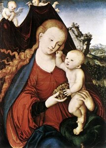 Madonna Mit Kind — Lucas Cranach Der Ältere