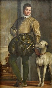 Il Giovane Con Un Greyhound — Paolo Veronese