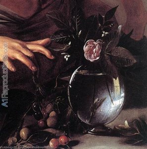 Boy Bitten By A Lizard (detail) — Caravaggio