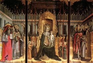 Triptych — Antonio Vivarini