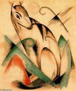 Título Traducido: Untitled (5718) — Franz Marc
