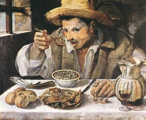 Le Bohnenesser — Annibale Carracci
