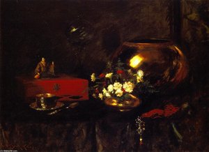 Natura Morta - Ciotola Di Ottone — William Merritt Chase