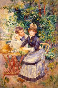 Nini En El Jardín — Pierre-auguste Renoir
