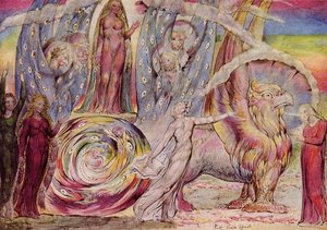 La Divina Commedia Di Dante, Beatrice Che Si Rivolge A Dante — William Blake