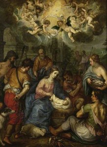 Adoration Of The Shepherds — Hendrick Van Balen I