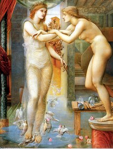 The God Head Fires — Edward Coley Burne-jones