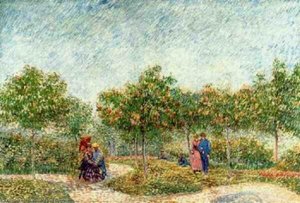 Couples In The Voyer D'argenson Park At Asnieres — Vincent Willem Van Gogh