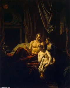 Sarah Bringing Hagar To Abraham — Adriaen Van Der Werff