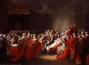 The Colapse Of The Earl Of Chatham In The House Of Lords (also Known As The Death Of The Earl Of Chatham) — John Singleton Copley