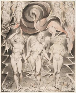 Illustrazione A Milton: La Perdita Del Paradiso — William Blake