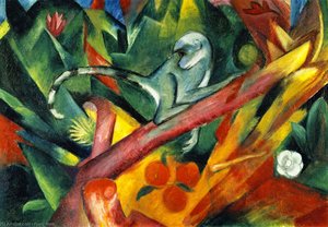 The Little Monkey — Franz Marc