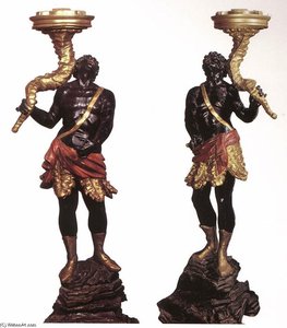 Torch Holders — Balthasar Permoser