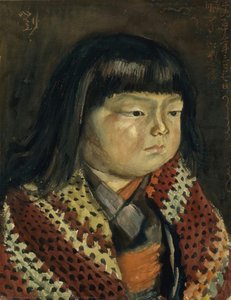 Title Name(japanese）: 麗子六才之像 — Kishida Ryūsei