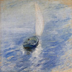 Sailing In The Mist — John Henry Twachtman