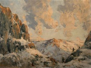 Up Above Chamonix — James Humbert Craig