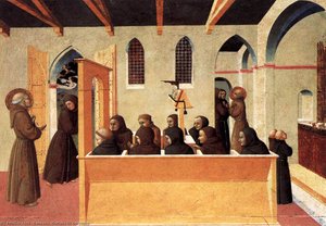 Damnation Of The Soul Of The Miser Of Citerna — Sassetta (stefano Di Giovanni)