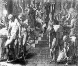 The Masquerade Of Persepolis — Francesco Primaticcio