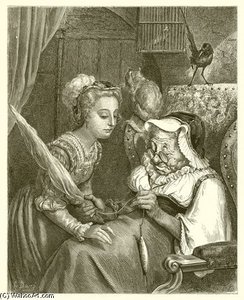 The Princess And Fairy Spite — Paul Gustave Doré