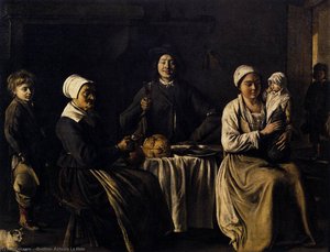 The Happy Family — Antoine Le Nain