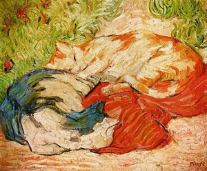 Katzen — Franz Marc