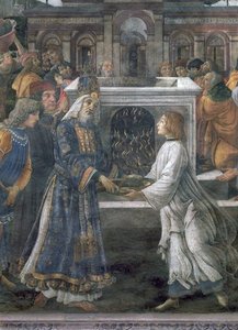 La Purificazione Del Lepre E La Tentazione Di Cristo — Sandro Botticelli