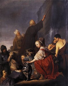 Moses Striking The Rock — Pieter De Grebber