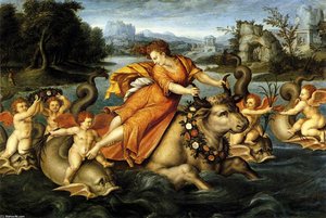 The Rape Of Europa — Jean The Elder Cousin