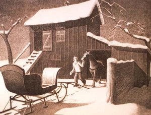 December Afternoon — Grant Wood