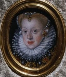 Miniature Of Queen Anna Habsburg — Marcin Kober
