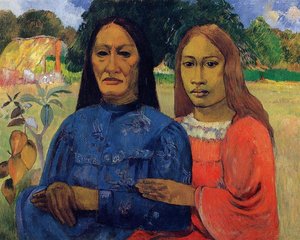 Dvě Ženy (také Známé Jako Matka A Dcera) — Paul Gauguin