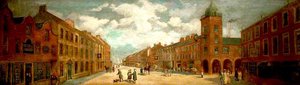 High Street And Old Market House, 1786 — Joseph W Carey