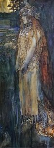 Nadezhda Zabela-vrubel As Princess Volkhova — Mikhail Vrubel