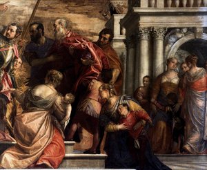 Die Heiligen Markus Und Marcellinus Werden Zum Martyrium Geführt (detail) — Paolo Veronese