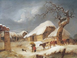 Snow In The Farmyard — Joseph Rhodes
