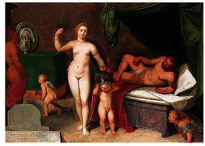Mars And Venus — Cornelis Cornelisz Van Haarlem