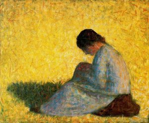 Femelă Închisă — Georges Pierre Seurat
