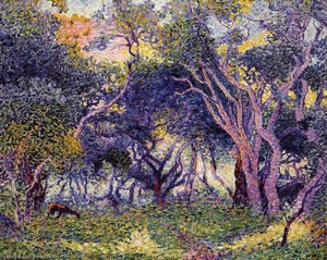 In The Woods — Henri Edmond Cross