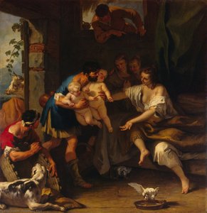 Childhood Of Romulus And Remus — Sebastiano Ricci