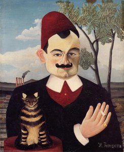 Portrait Of Monsieur X. (pierre Loti) — Henri Julien Félix Rousseau (le Douanier)